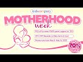 Kidscompanyph motherhood week big sale