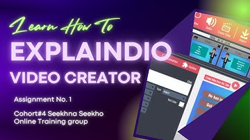 Explaindio Whiteboard Animation Video Creator Tutorial | Assignment 01