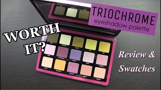 Natasha Denona TRIOCHROME Eyeshadow Palette: Swatches