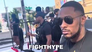 Terence Crawford Gets HERO’S WELCOME in Omaha After Canelo Win | Fans GO WILD at Victory Parade