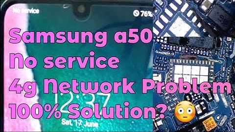 Samsung a50 no service/emergency call/4g network problems solution !100% solution 😳 🔥