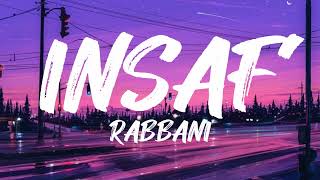 #lyrics #rabbani #insaf    Rabbani-Insaf(Lyrics) Resimi