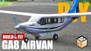 GA8 Airvan RC Plane - DIY Build and Fly