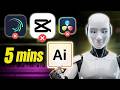 Editing speed 10x မြန်စေမဲ့ Ai Tools 5ခု | Video Edit With Ai 😎