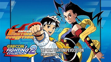 CAPCOM FIGHTING EVOLUTION ARCADE MODE: SAKURA AND ROSE (NINTENDO SWITCH 2)