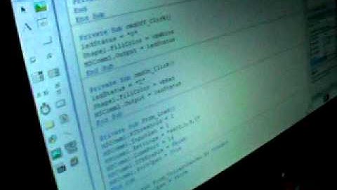 visual basic 6 and arduino - LED ON / OFF