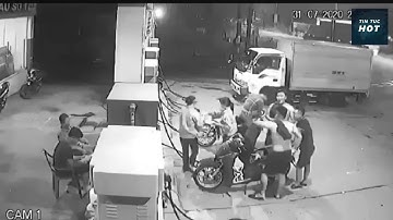 Hút thuốc tại cây xăng và cái kết