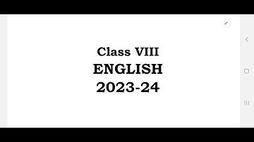 CLASS 8TH# STRUCTURE OF QUESTION PAPER # SUBJECT ENGLISH# PSEB BOARD EXAM#