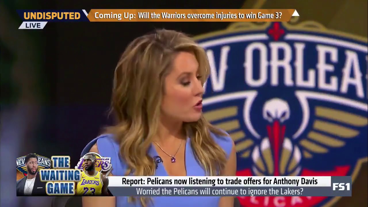 Undisputed With Skip Shannon Pelicans Reporter Jen Hale Talks About Anthony Davis And Rich Paul Youtube