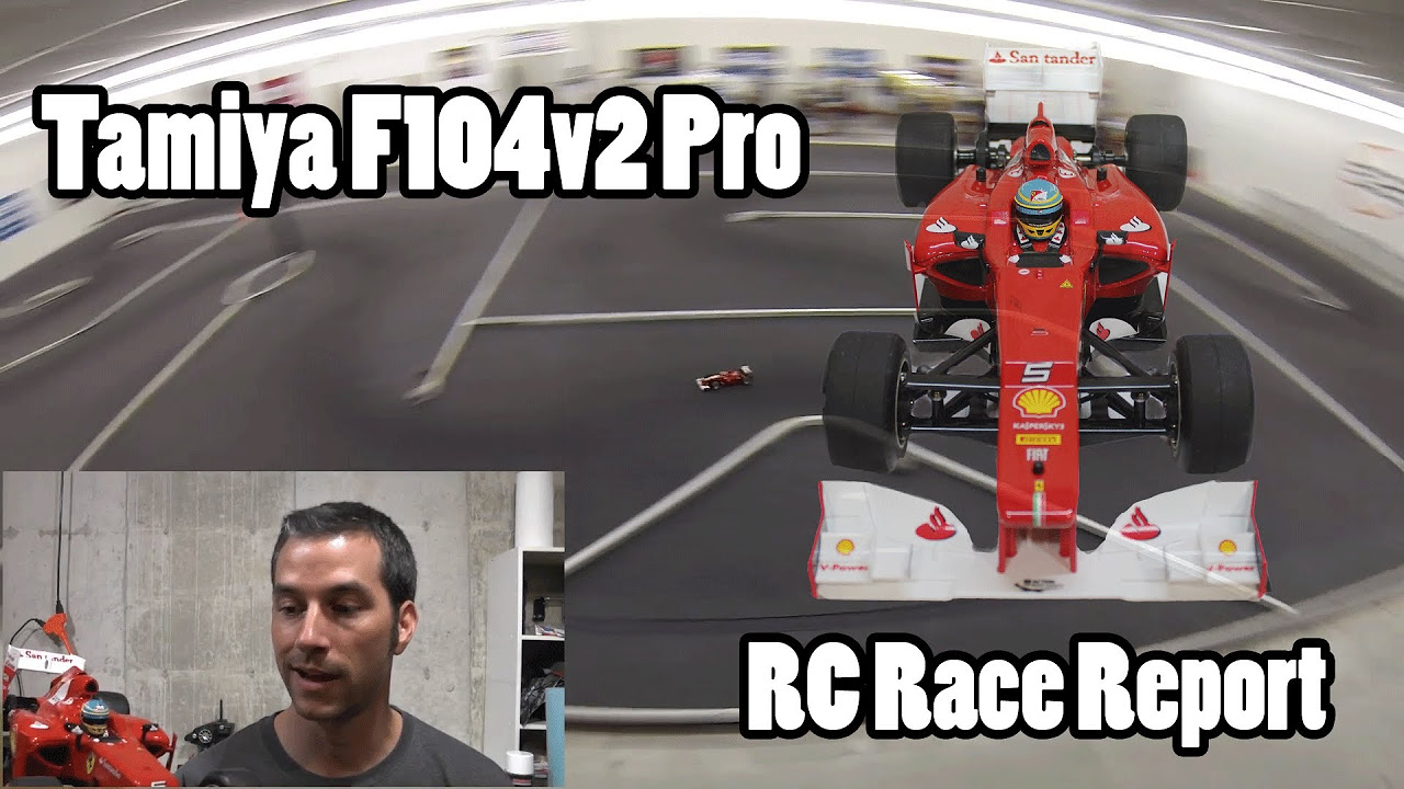 Tamiya F104 Pro Version 2 Custom Ferrari F1 Build, Drive & Review