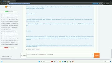 how to run selenium tests on browserstack cross browser testing