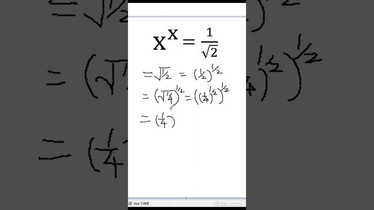 An Interesting Equation 