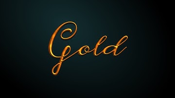 Gold: Affinity Designer Text Effect Tutorial #1