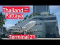 Thailand Pattaya biggest shopping mall Terminal 21