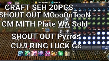 Cabal Mobile Craft Slot Extender High I BallaretYT l February 17 2022