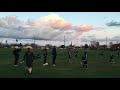 Sacramento Republic FC coaches and players work with youngsters in Stockton (Jan. 28, 2020)