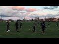 Sacramento Republic FC coaches and players work with youngsters in Stockton (Jan. 28, 2020)