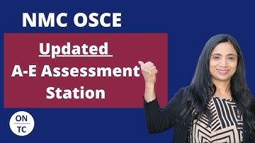 NMC OSCE Updated June 2025: A-E Assessment Station