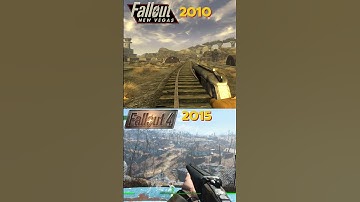 Fallout New Vegas Vs Fallout 4 Double Barrel Shotgun Comparison