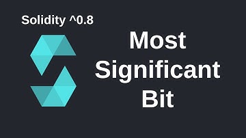 Most Significant Bit using Binary Search Code | Solidity 0.8