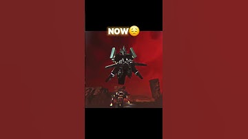 Skibidi toilet Zombie universe Titan cameraman Now and Old @MonsterUP1