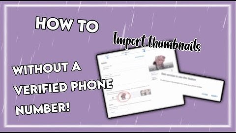 WORKING 2023|| how to import thumbnails without a verified phone number on youtube using capcut! 🤍