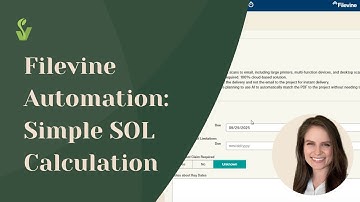 Filevine Automation: Simple SOL Calculation