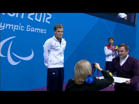 Swimming - Men's 100m Backstroke - S11 Victory Ceremony - London 2012
Paralympic Games