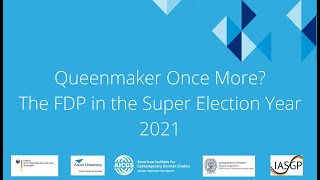 Queenmaker Once More? The FDP in the Super Election Year 2021 screenshot 2