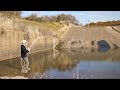 This SPILLWAY was Surrounded by BARBED WIRE!!!