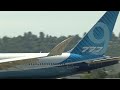 Boeing 777-9 with Folding Wingtip N779XW Landing KBFI Seattle