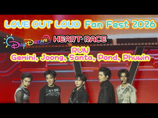 FanCam] LOL Fan Fest 2026 | Gemini, Joong, Santa, Pond, Phuwin