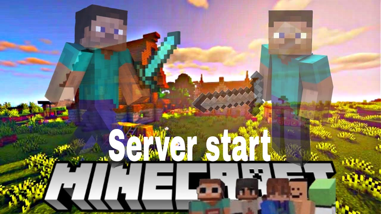 my new Minecraft Server - YouTube