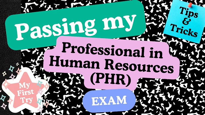 I PASSED MY PHR EXAM  |  study tips, exam day details and more!