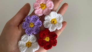 Bahar Çiçekleri Yapıyoruz Kolay Çiçek Motifipapatya Yapımı