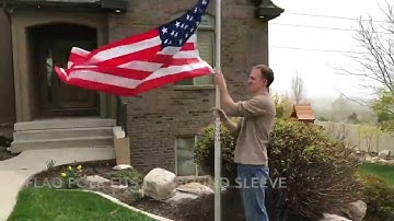 How to Install a Telescoping Flagpole Kit from Stand Flagpoles in ONE MINUTE!