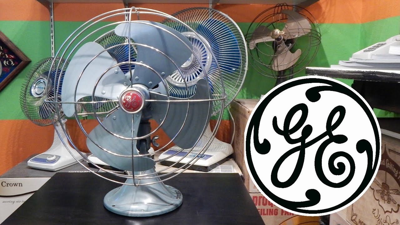 General Electric Vortalex Oscillating Fan - YouTube