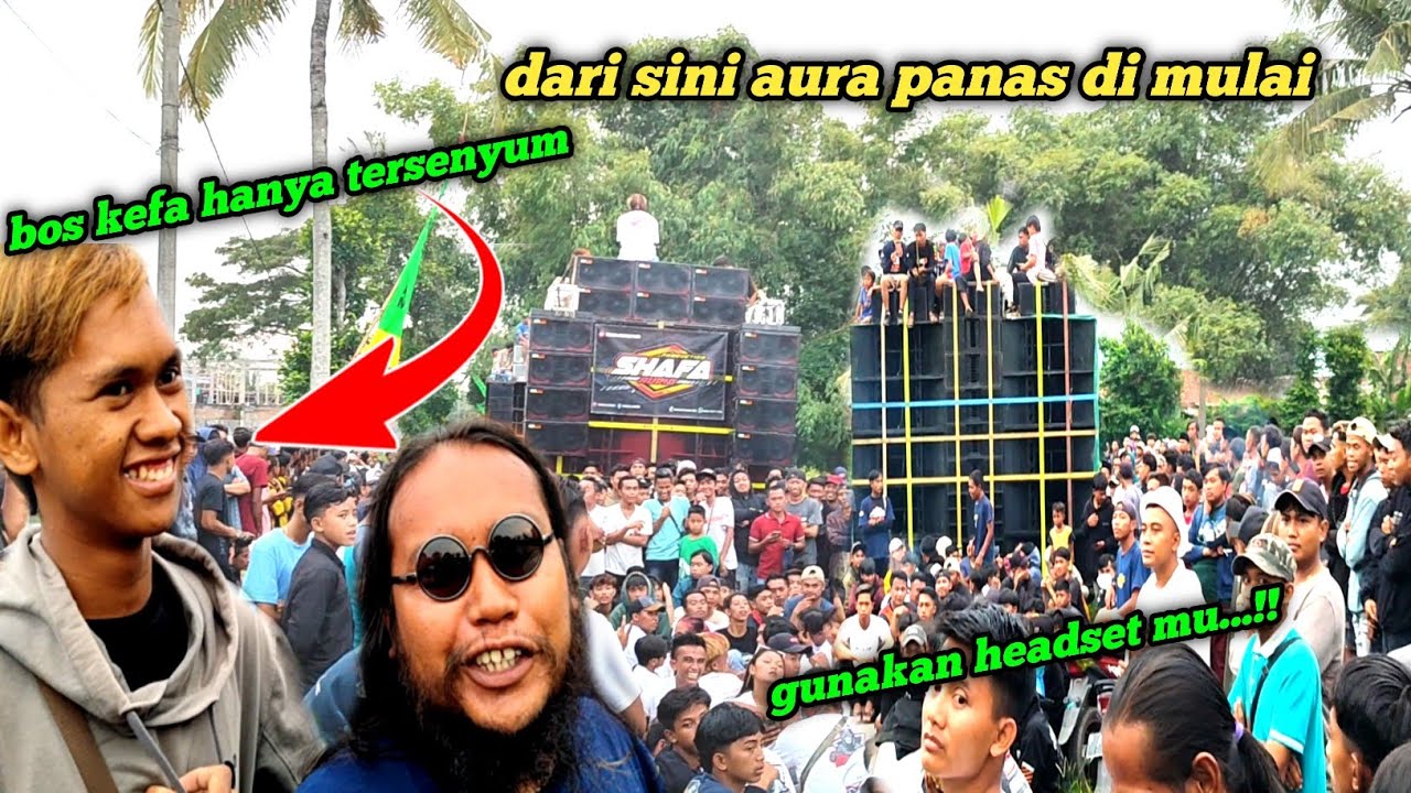 safa audio vs sbs audio..!! saling pamer skill dan suara dari sini lah aura battle dimulai