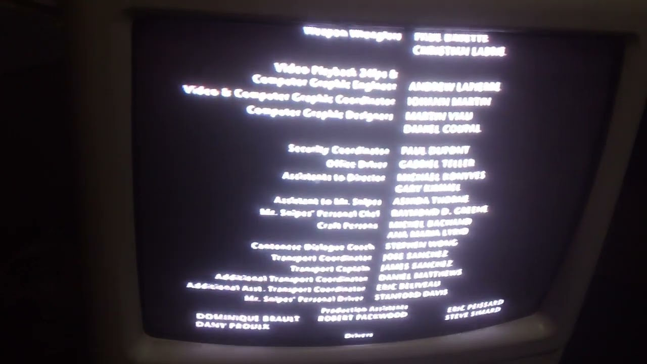 Closing Down To The Art Of War 2001 VHS