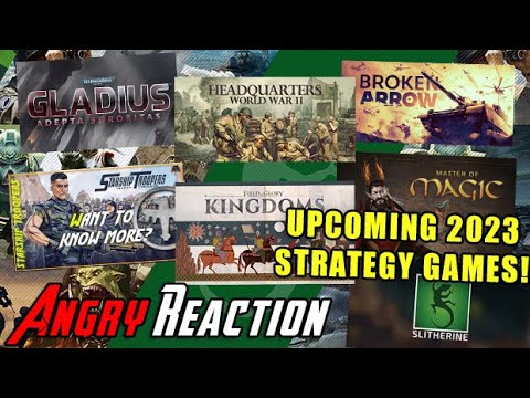 Upcoming Strategy Games! – Broken Arrow, Warhammer 40K, Headquarters WWII & More | Slitherine 2022!