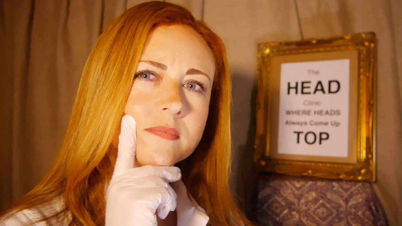 You Need Your Head Examined! ASMR/Trinaural/Head Massage/Scalp Check