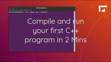 How to create a C++ program in Ubuntu/Linux | without any software /IDE