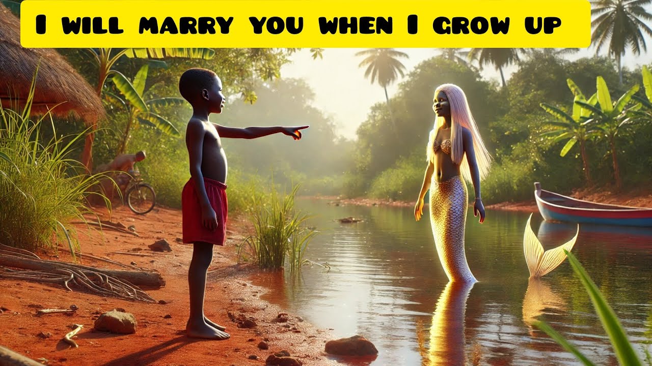 Маленький мальчик пообещал жениться на русалке, и то, что произошло дальше, вас шокирует.