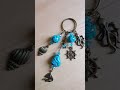 Keychain Sea with handmade beads/ Брелок &quot;Море&quot; с бусинами ручной работы из полимерной глины.