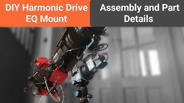 DIY Harmonic Drive Mount Assembly and Part Details