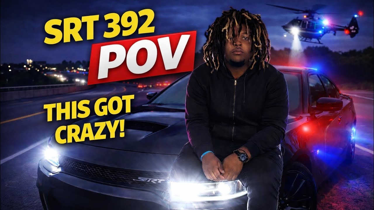 2016 SRT 392 Charger POV Drive "Cutting up Though Atlanta Traffic"!! No Talking🖤🦍