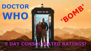 Doctor Who BOOM 7 day Consolidated RATINGS!