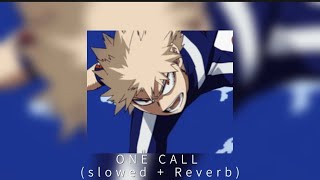 ONE CALL -Rich Amiri〈Slowed + Reverb〉