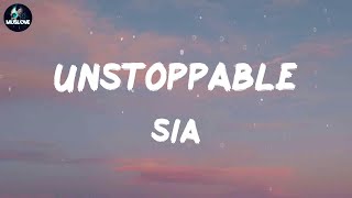 Sia - Unstoppable | One Direction, Night Changes, Rema, Calm Down (Lyrics)