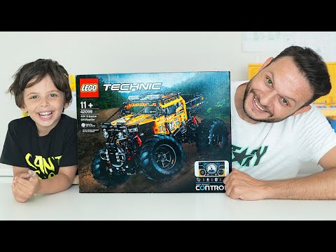 LEGO TECHNIC OFF ROAD ARACI YAPTIM! ( UZAKTAN KUMANDALI )